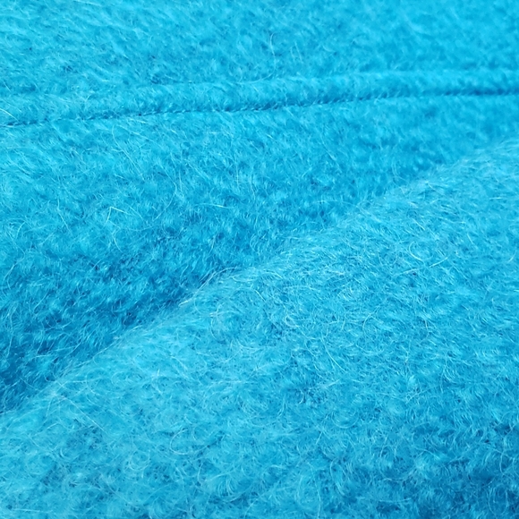 Gucci blue/green wool and alpaca blend double breast lined girls coat si… - Picture 9 of 12